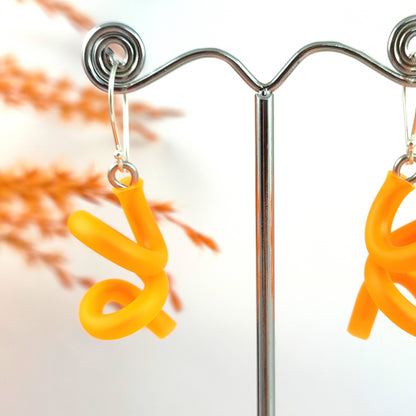 Carl Earrings Orange