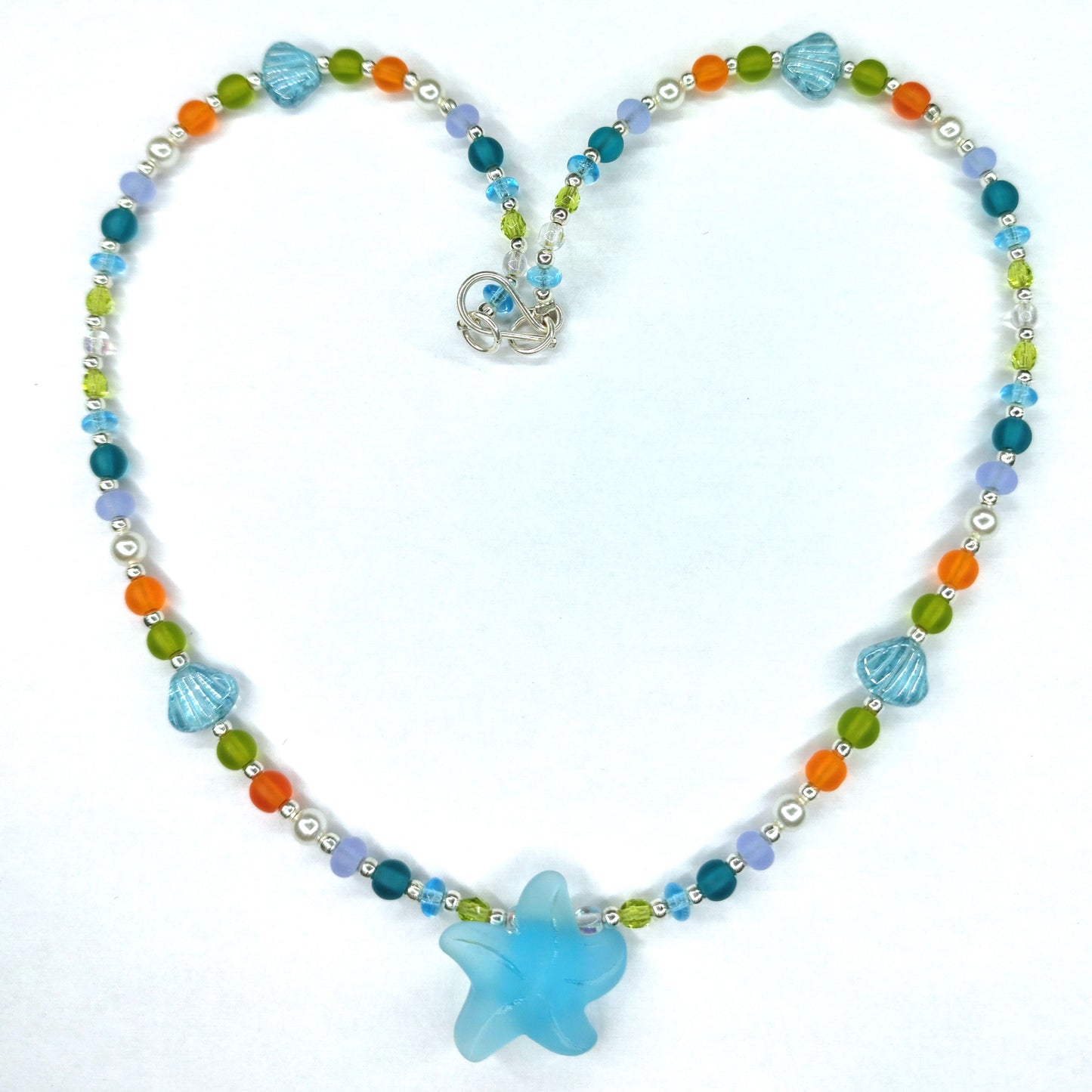 Bright Starfish Choker Necklace