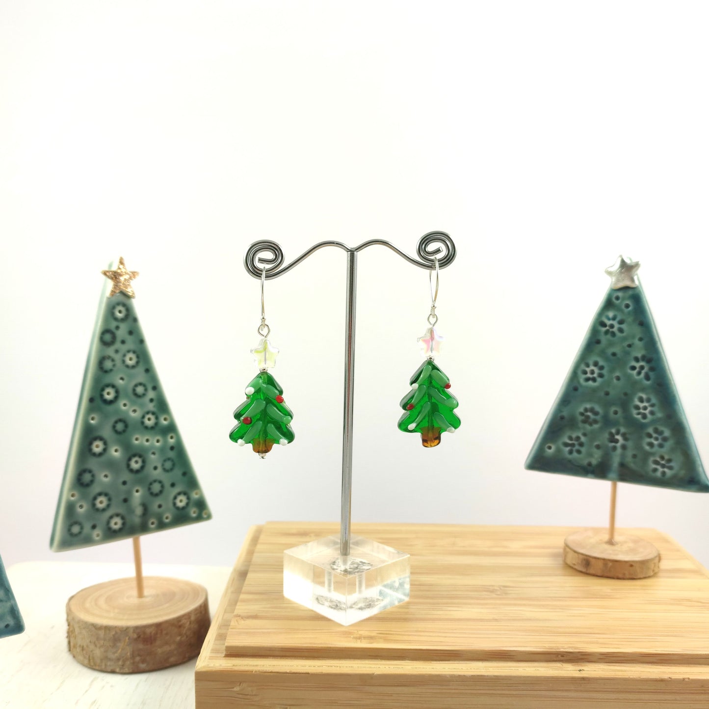 Christmas Tree Earrings