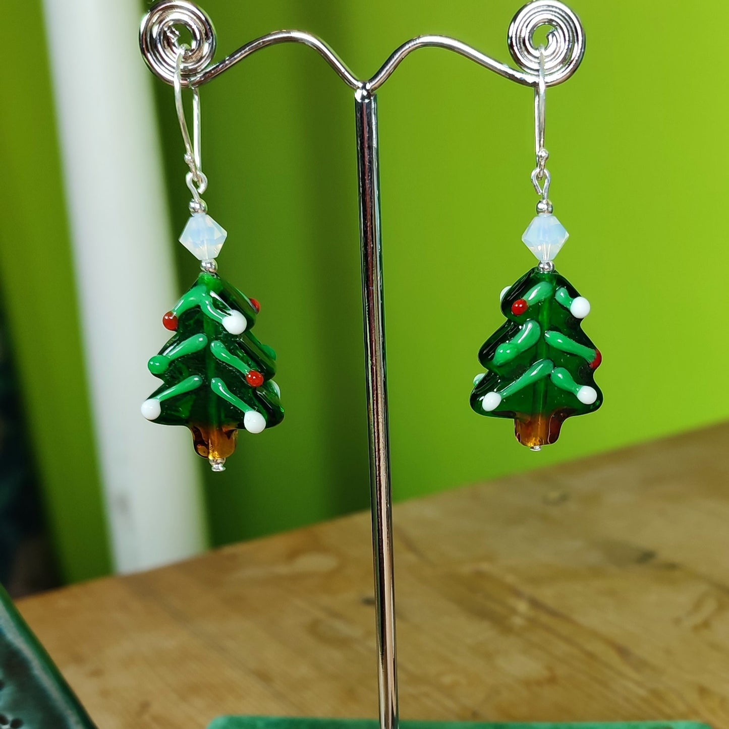 Christmas Tree Earrings